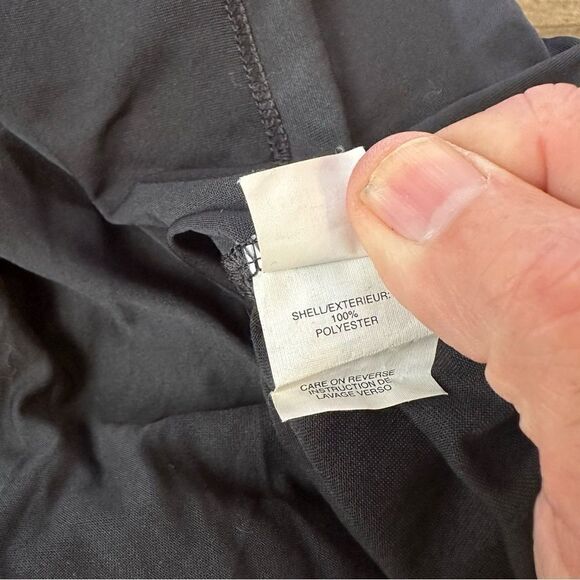 Marmot Long Sleeve Black Athleisure Top in Sixe XXL - Picture 5 of 5